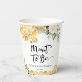 Elegant als Brautparty Pappbecher (Vorderseite)