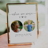 Elegant, als wir Foto Tischnummer waren