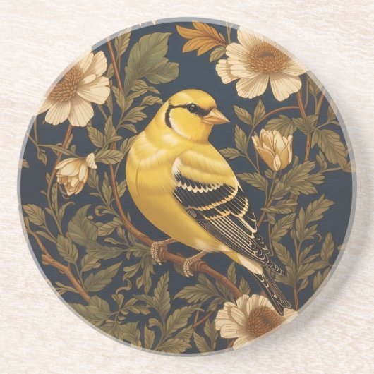 Elegant American Goldfinch Getränkeuntersetzer (Vorne)