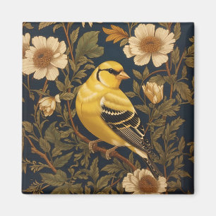 Elegant American Goldfinch Magnet