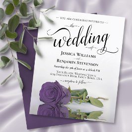 Elegant Amethyst Rose HAUSHALT für Hochzeiten