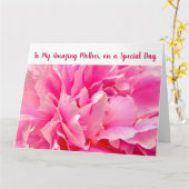 Elegant an meine Phantastische Mutter unendliche L Karte (Gelbe Blume)