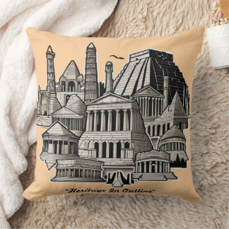 Elegant Ancient Landmarks Kissen