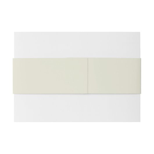 Elegant and Basic beige burgundy Einladungsbanderole (Rückseitenbeispiel)