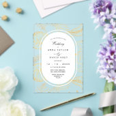 Elegant and Classic Flora Wedding  Acryleinladungen (In Situ (Hochzeit))