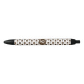 Elegant and Classic Pattern Design Black Ink Pen Kugelschreiber (Vorderseite)