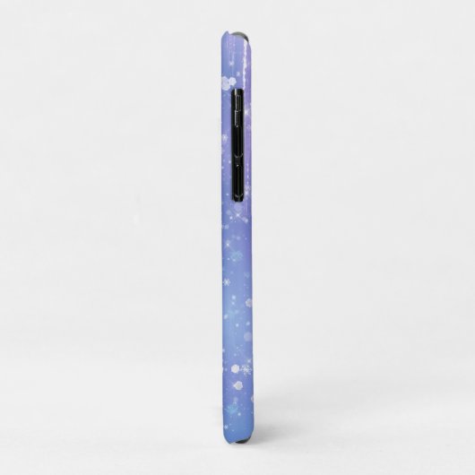 Elegant and Glitzy Purple Sparkle Case-Mate iPhone Hülle (Hinten/Links)