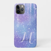 Elegant and Glitzy Purple Sparkle Case-Mate iPhone Hülle (Rückseite)