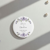 Elegant and Personalized Save the Date Magnet