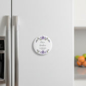 Elegant and Personalized Save the Date Magnet