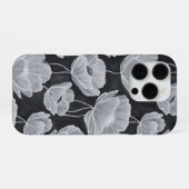 Elegant and Whimsical Poppies iPhone Hülle (Rückseite (Horizontal))