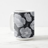 Elegant and Whimsical Poppies Kaffeetasse (Vorderseite Links)