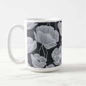 Elegant and Whimsical Poppies Kaffeetasse (Links)