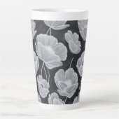 Elegant and Whimsical Poppies Milchtasse (Vorderseite)