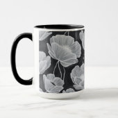Elegant and Whimsical Poppies Tasse (Links)
