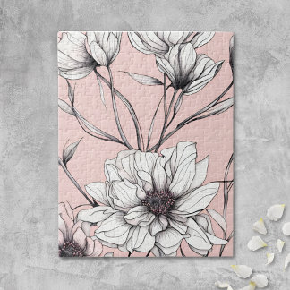 Elegant Anemone Floral Puzzle