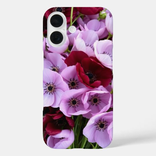 Elegant Anemones Case-Mate iPhone Hülle (Rückseite)
