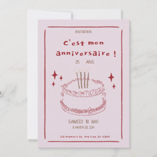 Elegant Anniversary Invitation Design Einladung