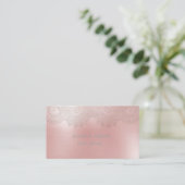 Elegant anspruchsvoll modern, elegant visitenkarte (Stehend Vorderseite)