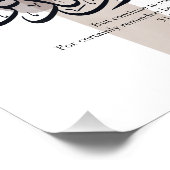 Elegant Arabic Calligraphy Wall Art – Reminders Fotodruck (Ecke)