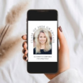 Elegant Arch Foto Class of 2024 Abschluss Ankündigung