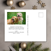 Elegant Arch Foto Merry Bright Weihnachten