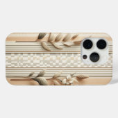 Elegant Architectural Botanical Phone Case - Beige (Rückseite (Horizontal))