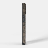Elegant Art Deco Geometric Pattern iPhone Case Hülle (Rechte Seite)
