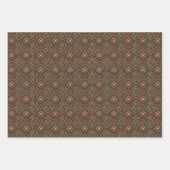 Elegant Art Deco tiled pattern party Geschenkpapier Set (Vorderseite 2)