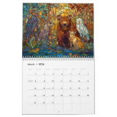 Elegant Art | Tiffany Style Stained Glass Wall Kalender (Mär 2026)