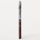 ELEGANT ARTISTIC RED WHITE FANTASY DECOR Case-Mate iPhone HÜLLE (Hinten/Links)