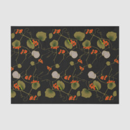 Elegant Asian Floral Seidenpapier