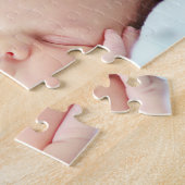 Elegant Baby Birth Announcement Puzzle (Seite)