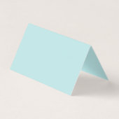 Elegant Baby Blue 3 Foto Collage Vielen Dank (Rückseite)