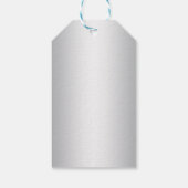 Elegant Baby Blue Cross Taufen/Christening Boy Geschenkanhänger (Rückseite)