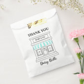 Elegant Baby & Co Black Teal Baby Shower Geschenktütchen (Versiegelt)