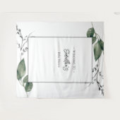 Elegant Baby Duwer Backdrops Greenerity Wandteppich (Vorderseite (Horizontal))