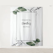 Elegant Baby Duwer Backdrops Greenerity Wandteppich (Vorderseite)