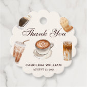 Elegant Baby ist das Brewing Coffee Baby Duwer Geschenkanhänger (Vorderseite)