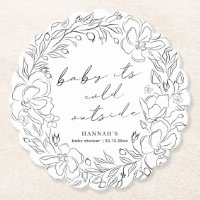 Elegant Baby It's Cold Outside Winter Shower Line