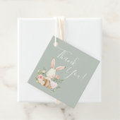 Elegant Baby Shower Vielen Dank Geschenkanhänger (Beispiel)