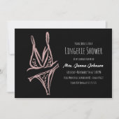 Elegant Bachelorette Lingerie Brautparty Pink (Vorderseite)