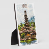 Elegant Bali Indonesia Ulun Danu Beratan Fotoplatte (Seite)