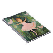 Elegant Ballerina Notizblock (Rechte Seite)