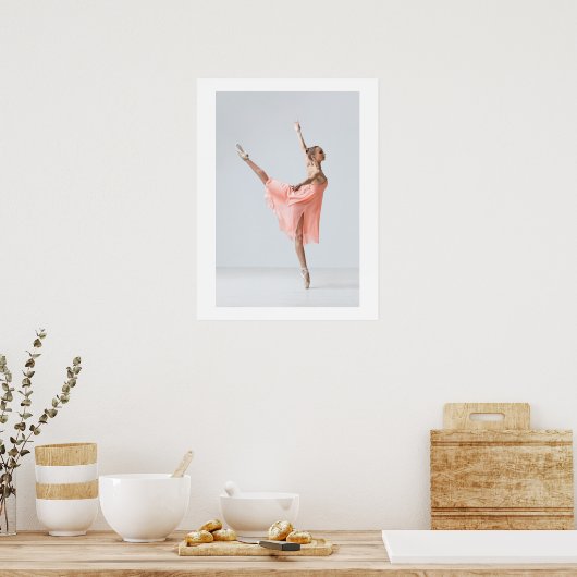 Elegant Ballerina - SRF Poster (Küche)