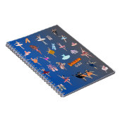 Elegant Ballet Dancers Notizblock (Rechte Seite)