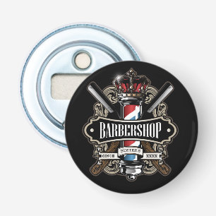 Elegant Barbershop Personalize Flaschenöffner