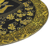 Elegant Baroque Sicilian Trinacria Schneidebrett (Ecke)