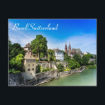 Elegant Basel - Schweiz Postkarte<br><div class="desc">Niedliches Design mit Fotografie von Basel/Schweiz - diese Postkarte ist ein perfektes,  persönliches Geschenk.</div>
