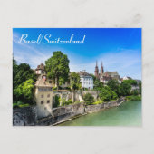 Elegant Basel - Schweiz Postkarte (Vorderseite)